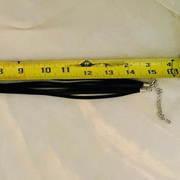 💖 Necklace, Silver Abstract 30 in. /N37 - Picture 7 of 7